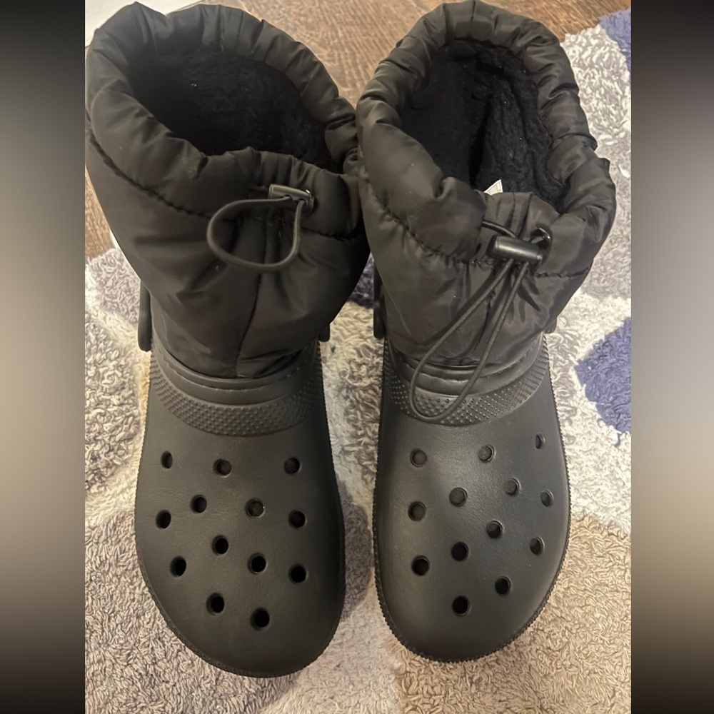 Crocs Black Boots